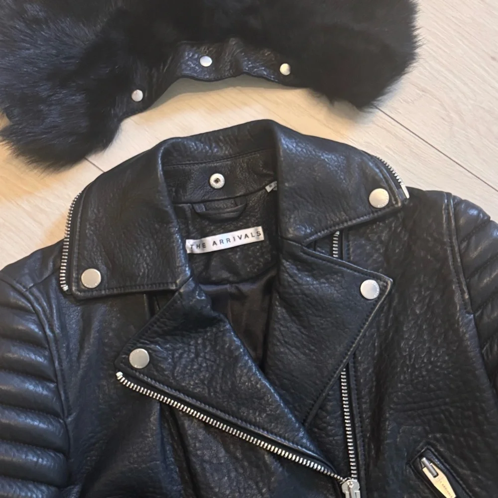 THE ARRIVALS Rainier Leather Moto Jacket - Picture 8 of 16